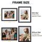11x14 Picture Frame, Display Pictures 8x10 with Mat or 11x14 without Mat, Photo Frame for Wall or Table Top Display, Black, 1 Pack